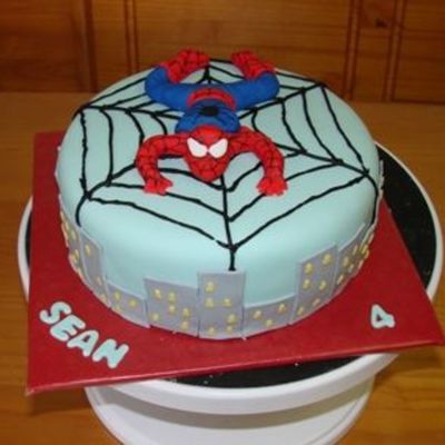 Spiderman Cake