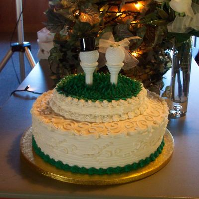 Golf Groom's Cake