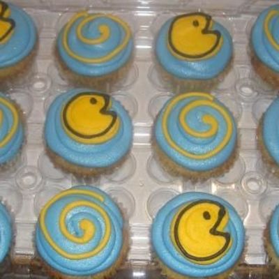 Pac Man Cupcakes
