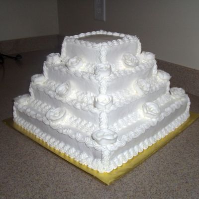 White Wedding Cake
