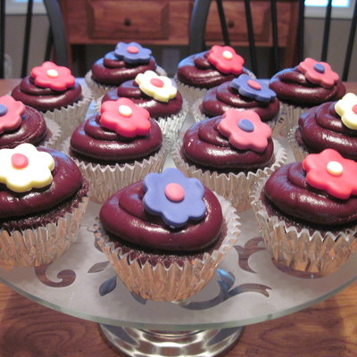 Chocolate On Chocolate Cupcakes