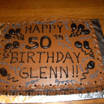 50Th Birthday Cake
