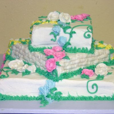 Spring Anniversary Cake
