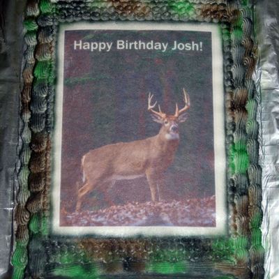Deer Edible Image