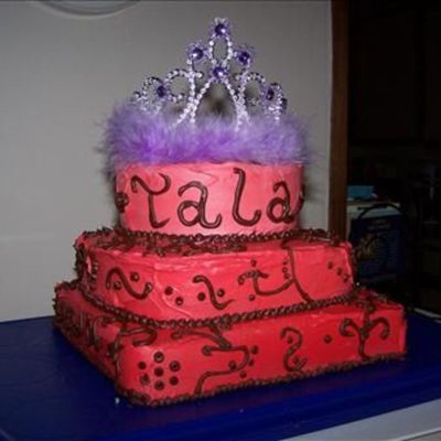 Princess Scroll Cake (3 Of 3)