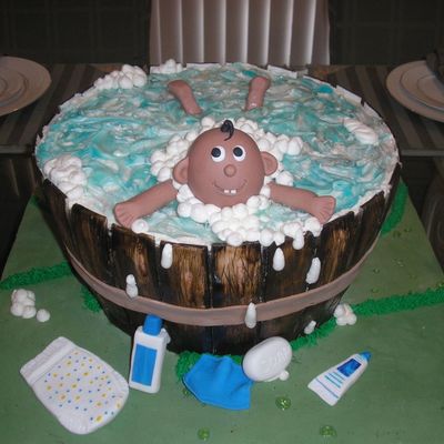 Baby Bath In A Barrel