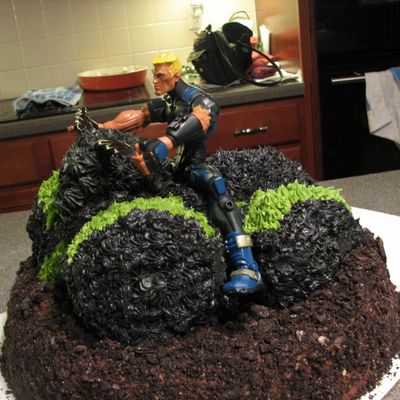 Another View Of Gi Joe On An Atv