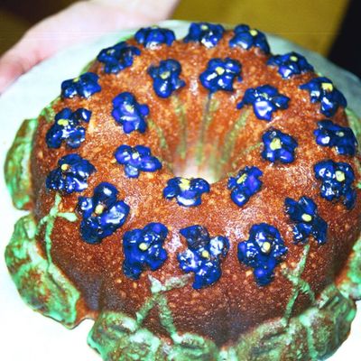 Violets Pound Cake