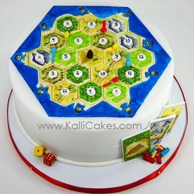 Catan Cake #2
