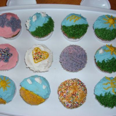 Summery Cupcakes