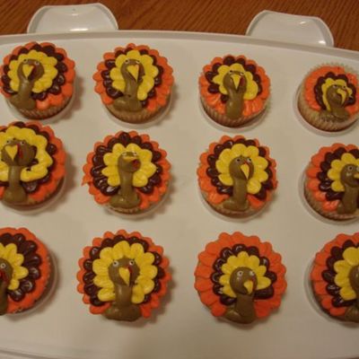 Turkey Cupcakes