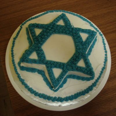 Star Of David Cake