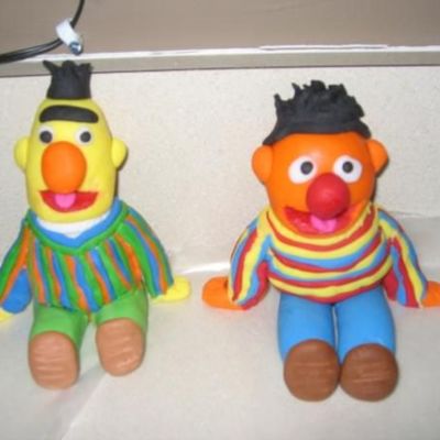 Bert And Ernie 3D Fondant
