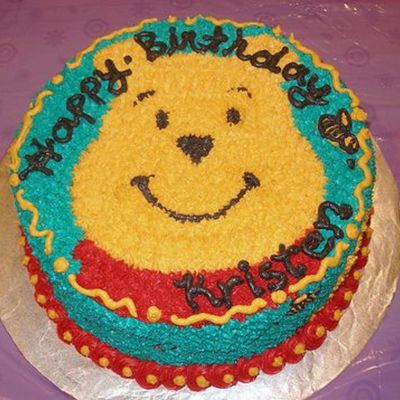 Winnie The Pooh Birthday Cake