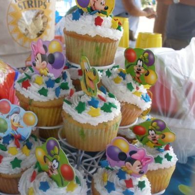 Disney Character Cupcakes