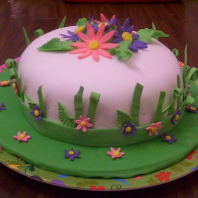 Fondant And Gumpaste Cake