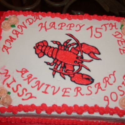Sheet Cake For Red Lobster