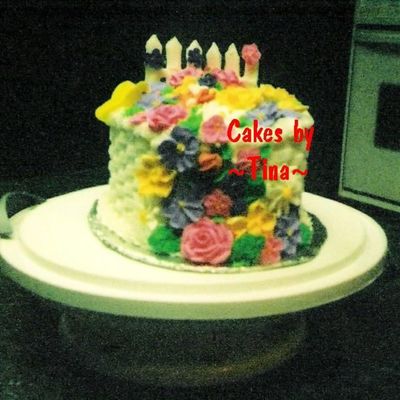 Wilton Garden Cake From 2 Course