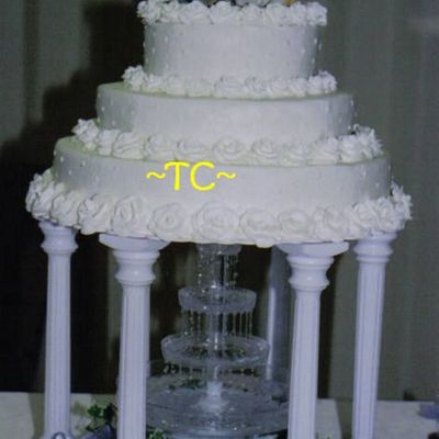 Sherman & Kim's Wedding Cake