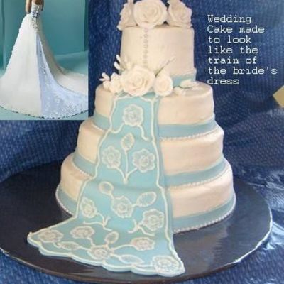 Wedding Dress Cake
