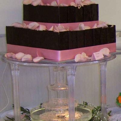 Chocolate With Pink Roses