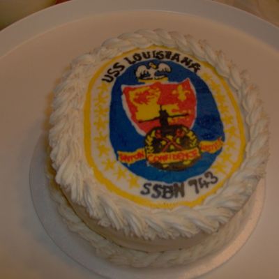 Uss Louisiana Patch Cake