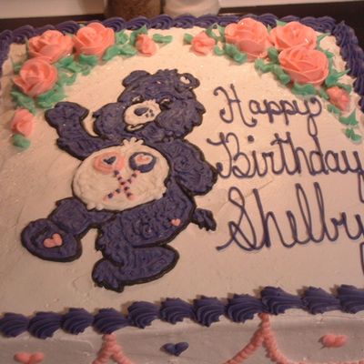 Purple Care Bear