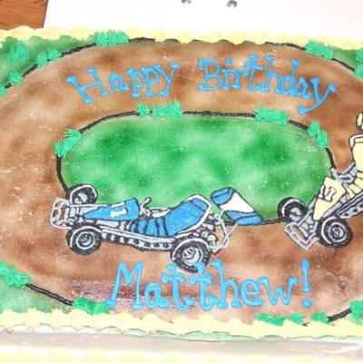 Go Cart Cake