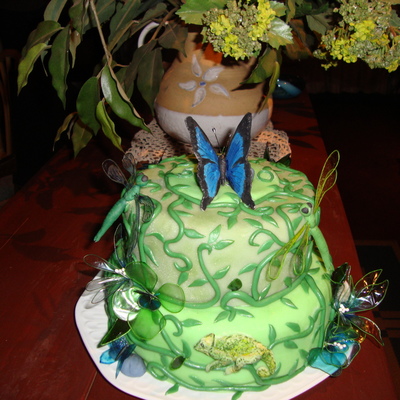 Butterflies Gelatine Flowers, Dragonflies Chameleon