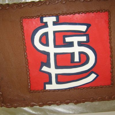 St. Louis Cardinals Grooms Cake