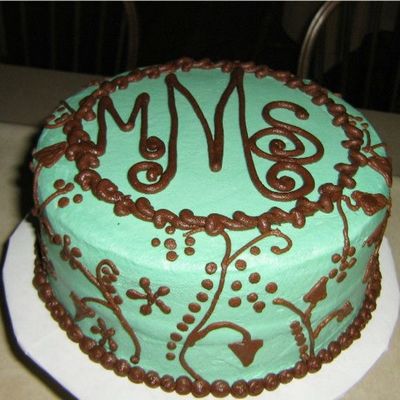 Monogram Cake