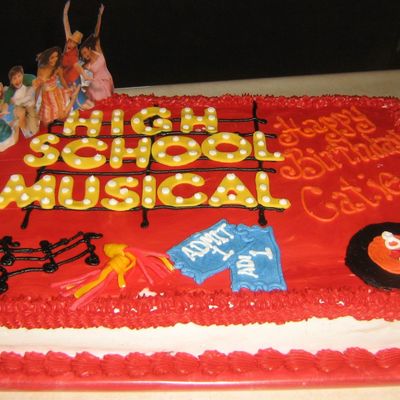 High School Musical Birthday Cake