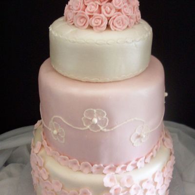 Pink Baby Princess Cake