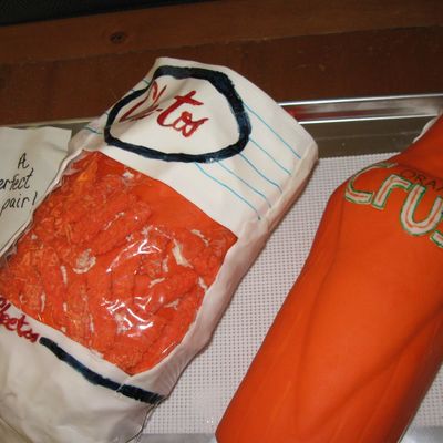 Cheetos & Orange Crush Cake