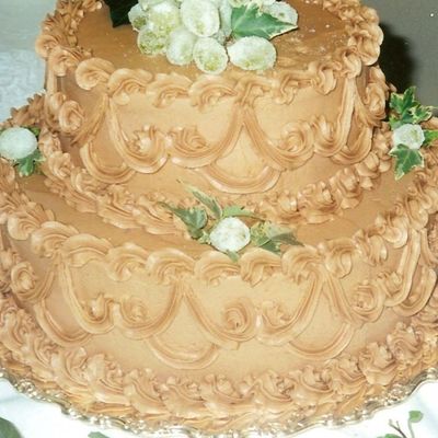 Chocolate Buttercream Groom's Cake