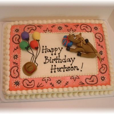 Horsie Cake