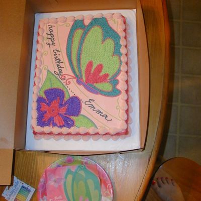 Butterfly Cake