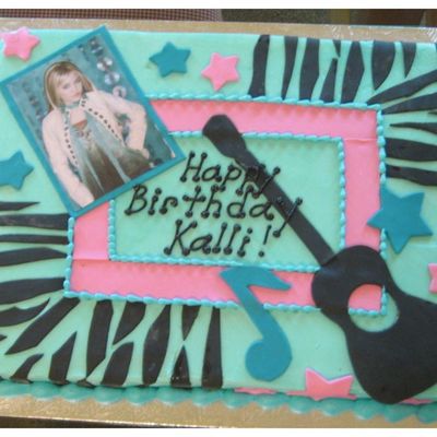 Hannah Montana Cake