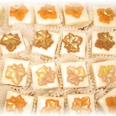 Fall Leaves Petit Fours