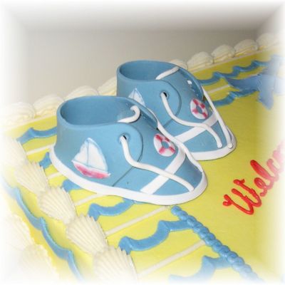 Close-Up Of Sailboat Booties