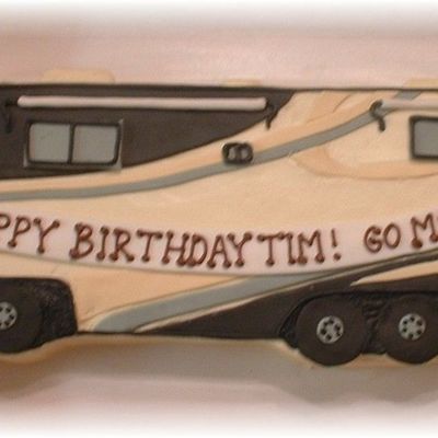 Monach Executive Motorhome Cake