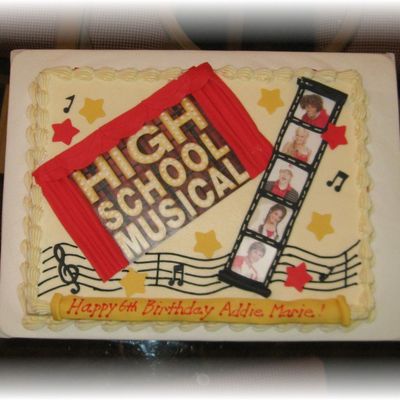 High School Musical Cake