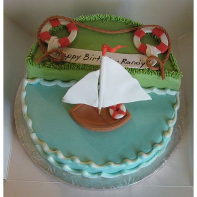 Sailboat Cake