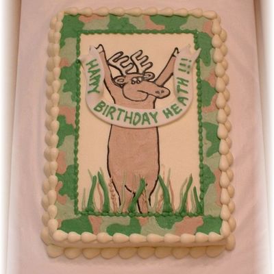 Deer Hunter Cake