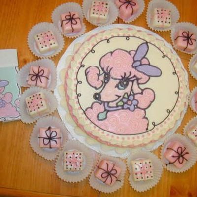 Pink Poodles In Paris