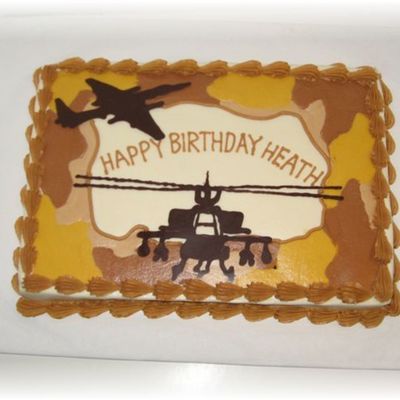 Desert Camo And Aircraft