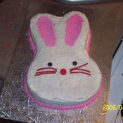One Of My First Bunny Cakes.