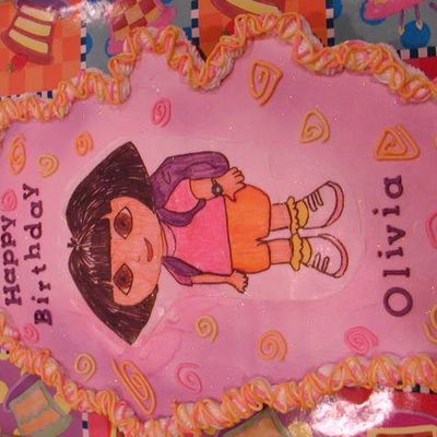 Dora The Explorer Cupcake Cake