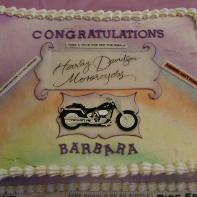 Harley Davidson Cake