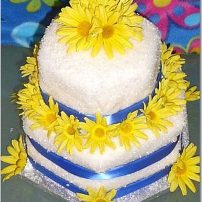 A Guy's Wedding Shower Cake